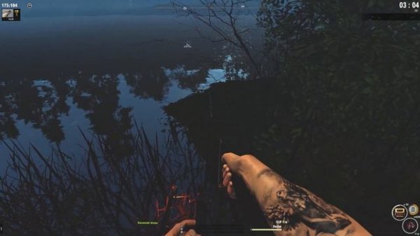 Fisher Online р. Пра   -  Рак Узкопалый. Хорошая точка для фарма наживки. Бонус - трофей..