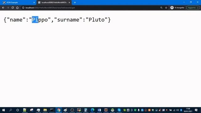 Servzi REST - Esempio GET смотреть онлайн