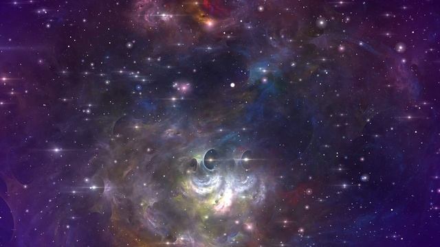 Relaxing Screensaver ✦ 60 Min ✦ 4K Galaxy  ✦ Amazing Animation