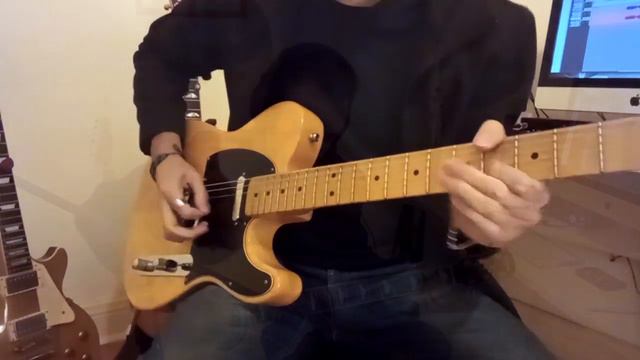 In My Life | Beatles | Solo de piano en guitarra | Piano solo on guitar | Fender Telecaster смотреть онлайн