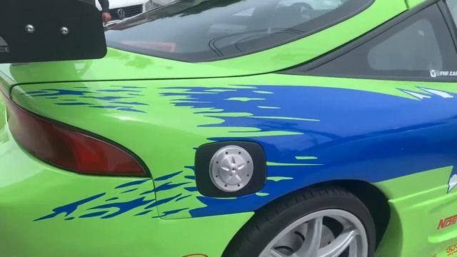 95-99 Mitsubishi Eclipse GSX 5 speed Manual trans AWD( car show) смотреть онлайн