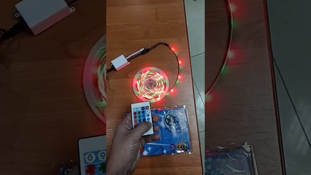 Светодиодная RGB лента 5м полный комплект