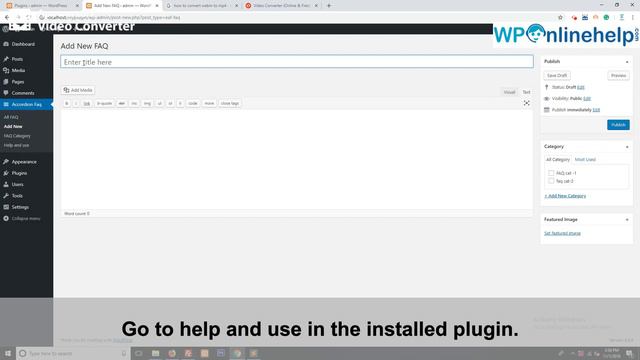 accordion faq plugin for wordpress смотреть онлайн