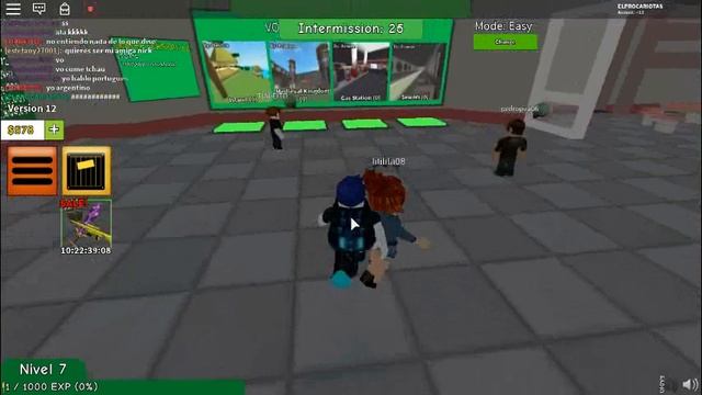 ROBLOX/ZOMBIE ATTACK :D LIKE SUSCRIBANSE смотреть онлайн