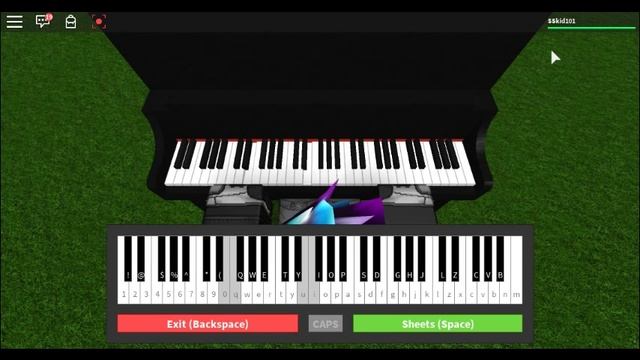 Rainbow Factory - Roblox Virtual piano смотреть онлайн
