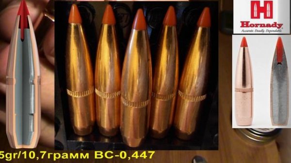 Hornady SST .30 165gr/10,7грамм ВС-0,447