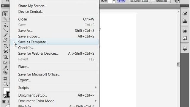 Сохранение документов в Adobe Illustrator CS4 (4/39) смотреть онлайн