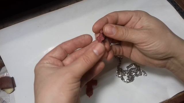 Как повесить любую подвеску на любую цепочку легко)) смотреть онлайн