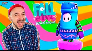 НОВЫЙ СКИН ДИНОЗАВРА T-REX! ОБЗОР  ИГРЫ  FALL GUYS: ULTIMATE KNOCKOUT!  ТОП РОБ В ФИНАЛЕ?