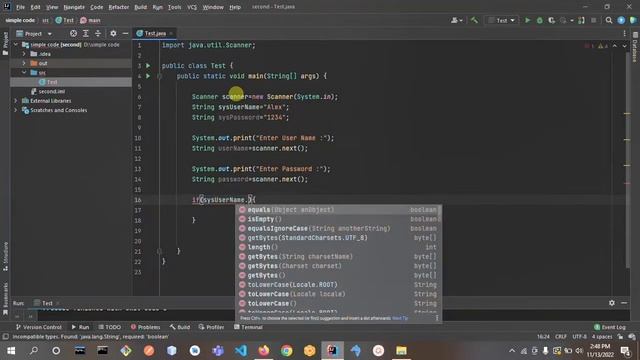 How To Create Simple Console Login Application With Java смотреть онлайн
