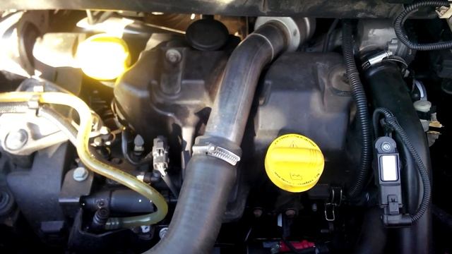 Работа двигателя K9K 832