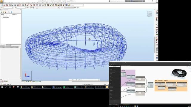 Parametric Stadium (engineering) Dynamo Robot Revit Excel Workflow смотреть онлайн
