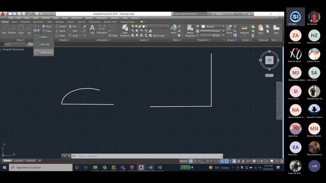 Engineering Drawing Lab3c on basic commands and drawings sketch in AutoCAD and Visio illustrations смотреть онлайн