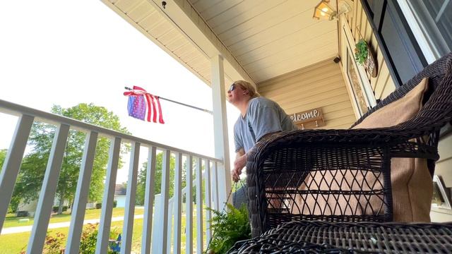 *2023* FOURTH OF JULY FRONT PORCH DECORATING :: SUMMERTIME FRONT PORCH IDEAS, DECORATE WITH ME смотреть онлайн