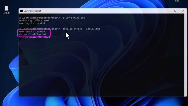 How to use the Findstr Windows command with examples смотреть онлайн