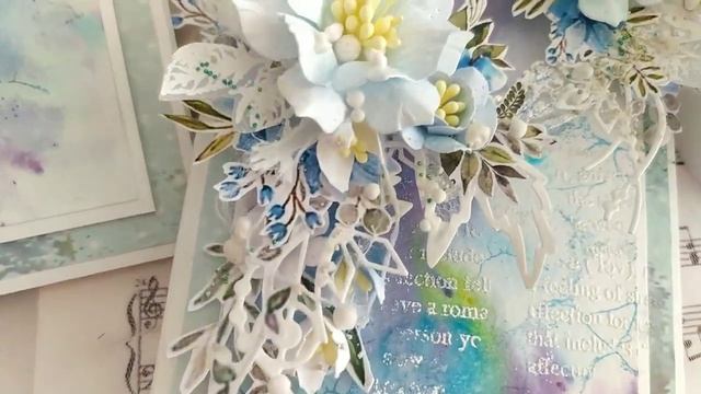 #dies_Fantasy Микс медийные открытки Scrapbooking смотреть онлайн