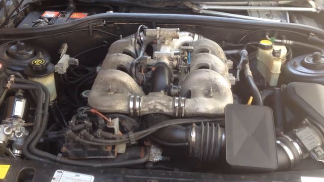 Ford Granada coupe Donor 2.5 engine running смотреть онлайн