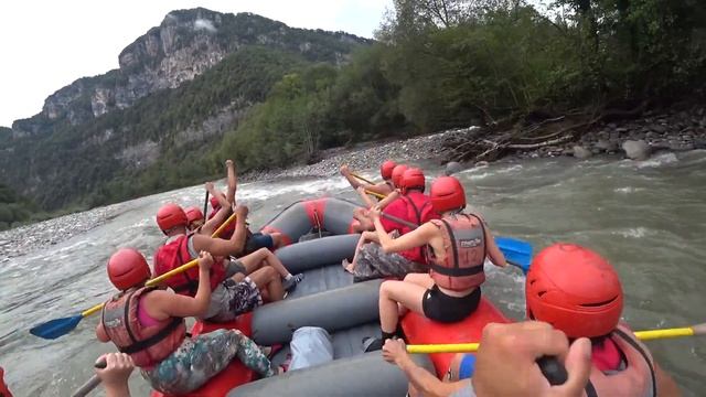 Рафтинг по Кодору 10 сентября 2018 года Сплав по Кодорскому ущелью Абхазия смотреть онлайн