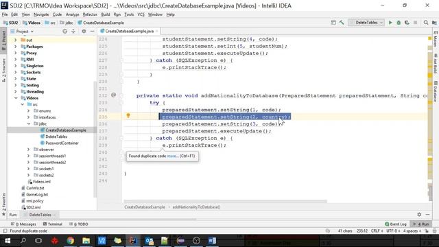 Java and database смотреть онлайн