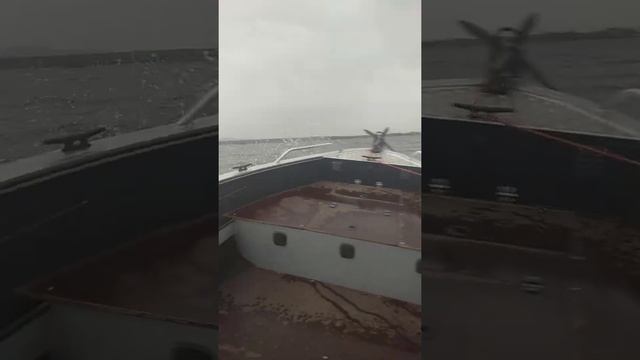 Orionboat (Орионбот) 43МК. Попутная волна.