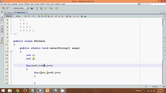 5.11 Pattern Example in Java for Beginners Tutorial | Lecture смотреть онлайн