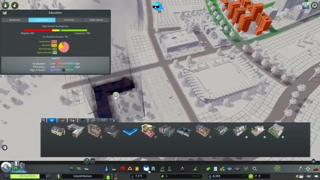 Using the new SPORTS VENUES DLC in Cities Skylines | Island Nation 9 смотреть онлайн