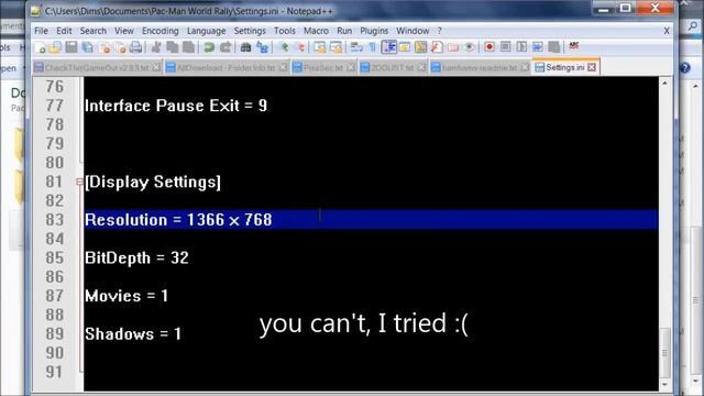 Pac-Man World Rally (PC) - Widescreen Mod смотреть онлайн