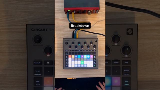 How I perform using Circuit Rhythm 🎛 w/ DJ Roommate смотреть онлайн