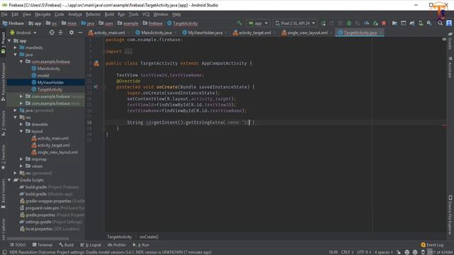 Android Firebase - 15 - How ADD Click Event Listner On FirebaseUI RecyclerView | Click Event Listne смотреть онлайн