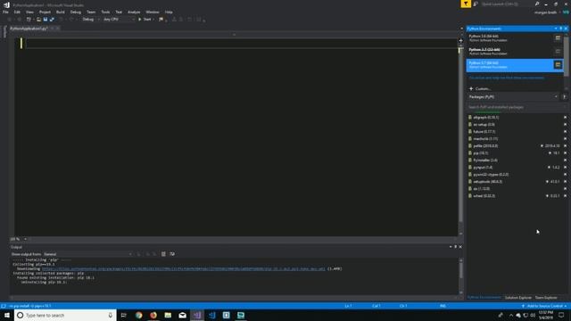 Using Microsoft Visual Studio to Import Python Libraries смотреть онлайн