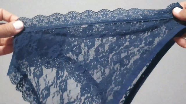 Tiny See Through Lingerie G string Lace Hollow Transparent Panty Haul Part 11! смотреть онлайн