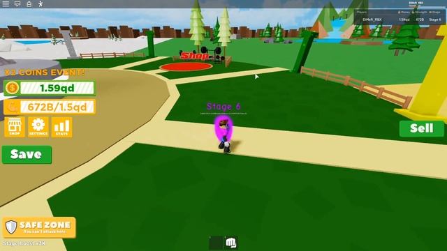 СТАЛ ТОП МИРА В СИМУЛЯТОРЕ БОЛЬШОГО КАЧКА! BIG LIFTING SIMULATOR ROBLOX смотреть онлайн