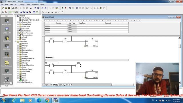 Stepper Motor Controls Create Pulse Generate & Run Test Using Siemens S7 Plc Programming Cpu224xp.