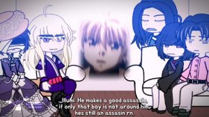 zoldyck Family react to killua , read descrip if you're finding the oldman
