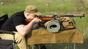 Патрон  «PPU»  7,62х39,  СКС,  100 метров.  Открытый прицел.