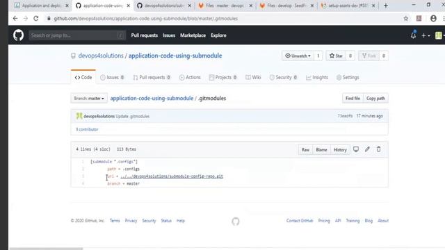 Application & Deployment Code in different repositories using Git Submodule for GitlabCI pipeline смотреть онлайн