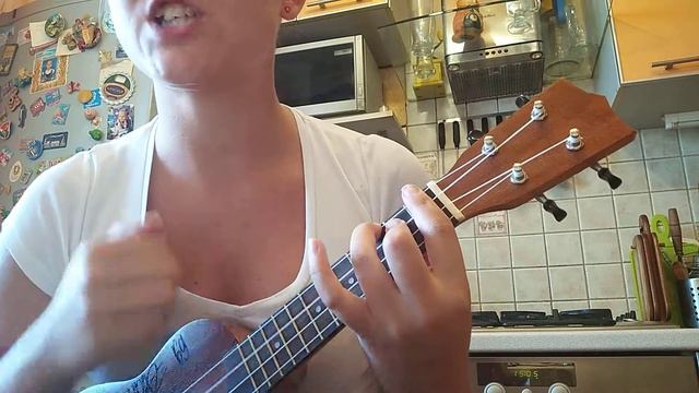элизиум - ад наш (кавер на укулеле, ukulele cover) смотреть онлайн