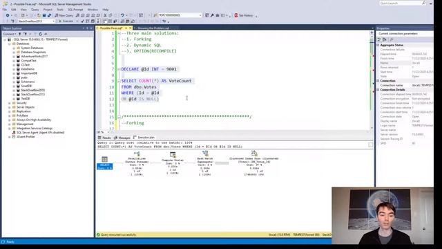 SQL Server Optional Parameters смотреть онлайн
