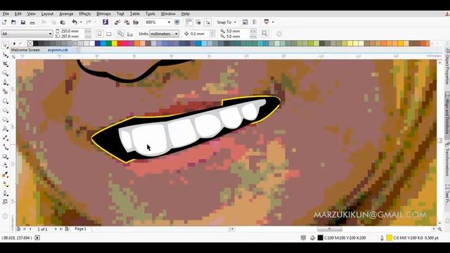 HOW TO DRAW VECTOR IN CORELDRAW | PRETTY HIJAB GIRL | PART 1 смотреть онлайн