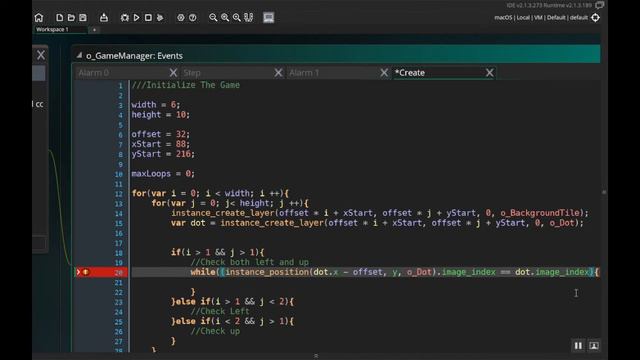 Part 8: Generating without a match - How to make a Game like Candy Crush in GameMaker Studio 2 смотреть онлайн