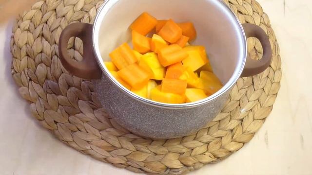 Крем-суп с тыквой