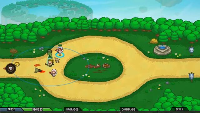 Walkthrough for Asgard Attack Game 1st level. смотреть онлайн