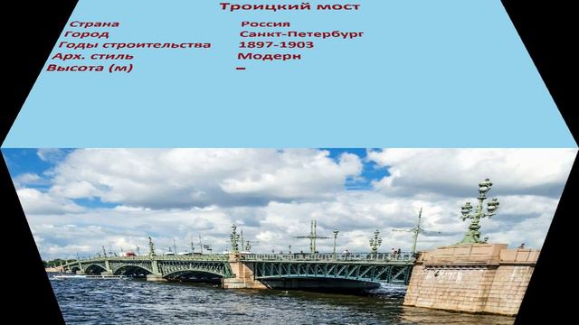 Троицкий мост (Санкт-Петербург) смотреть онлайн