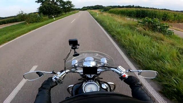 Обзор тест драйв Yamaha XVS Dragstar 1100