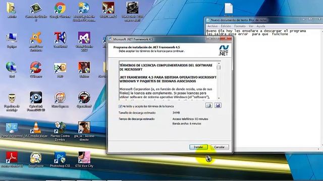 Como Instalar Net framework 4.5 смотреть онлайн