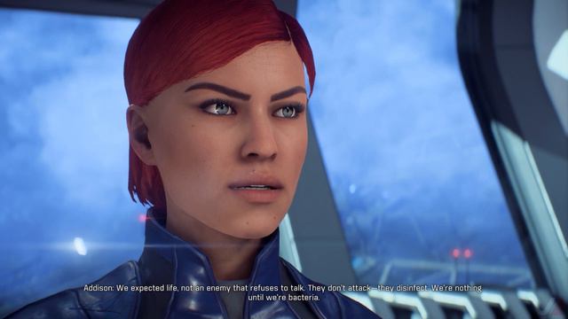 MASS EFFECT: ANDROMEDA - Meeting Addison (Sara Ryder) смотреть онлайн