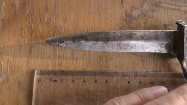 Grabendolch ERN - немецкий окопный нож ПМВ. смотреть онлайн