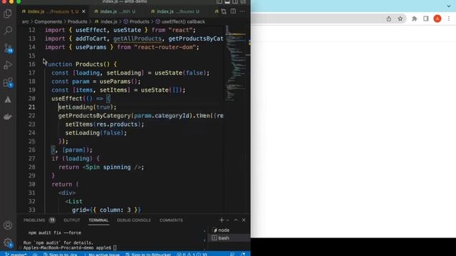 Build e-Commerce Website with React and Ant Design | Simple e-Commerce Website in React JS смотреть онлайн