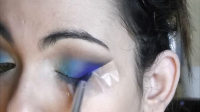 TUTORIAL ESTIVO CON I TONI DEL BLU смотреть онлайн