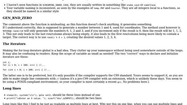 Code Review: Console battleship game made in C (2 Solutions!!) смотреть онлайн
